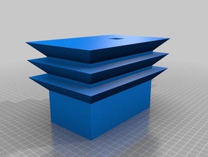 uss nimitz sınıfı taşıyıcı ada kale direği 3d baskı 3d print model - Mito3D
