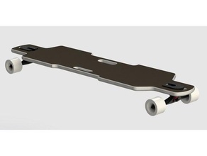 personalizzato longboard i veicoli skateboard 3d print model - Mito3D