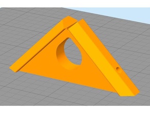 canto interno de 20x20 estrutura em alumínio extrudado A impressão 3d 3d print model - Mito3D