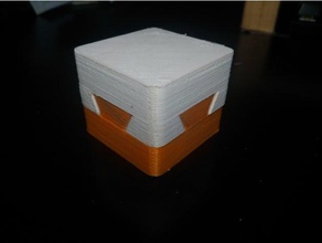 impossible dovetail puzzle puzzles 3dprintable 3dprinting 3d print model - Mito3D