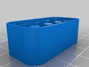 meine angepassten aa-Batterie Fall capac Container kundengebundene 3d print model - Mito3D