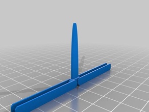 mondo più piccolo coltello a farfalla gadget balisong 3d print model - Mito3D