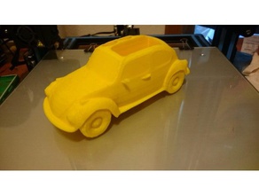 vw beetle kalem tutucu ofis hata Volkswagen 3d print model - Mito3D