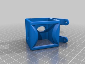 impulsion de réverbération gopro montage 30deg la session 3d print model - Mito3D