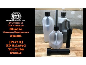 studio-Kamera-Ausrüstung stand Kamera 3d-gedruckt studio lighthing Stativ 3d print model - Mito3D