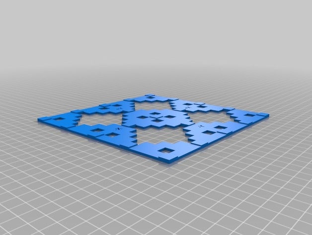 xy calibration grid 3d printing tests 3D print model - Mito3D
