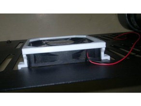 anycubic driver fan holder 3d printer parts i3 mega 3d print model - Mito3D