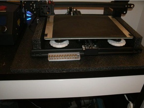ugello cassetto tutti i cr-10 stampanti Stampante 3d accessori creality cr10 vassoio ugelli portaugello 3d print model - Mito3D