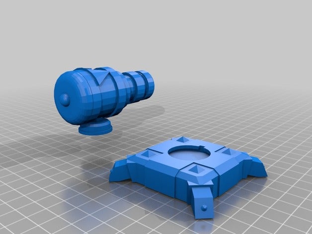 clash clans royale cannon 3d printing 3D print model - Mito3D