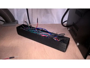 protoboard fio componente de bandejas eletrônica experimentação bandeja cabos 3d print model - Mito3D