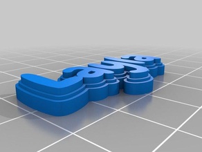 layla gommoso i portachiavi su misura 3d print model - Mito3D