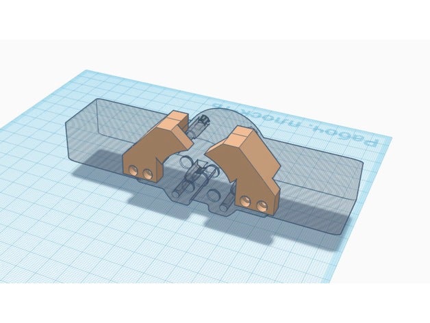 s800 motor intakes hobby reptile wing 3D print model - Mito3D