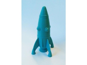 my rocket toy & game accessories 3d print model - Mito3D