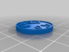 kofola 05 customized coin chip coins & badges 3d print model - Mito3D