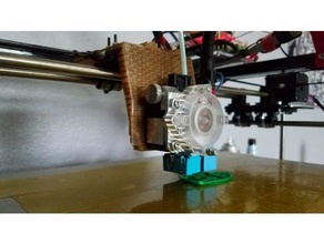 flsun cube titan aero mount 3d printer parts e3d 3d print model - Mito3D