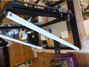 cr-10 frame brace bracket 3d printer parts 3d print model - Mito3D