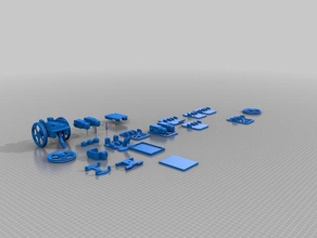 remix de la base del robot La impresión en 3d 3d print model - Mito3D