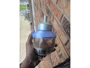 coffee grinder moka pot funnel kitchen & dining 3d print model - Mito3D