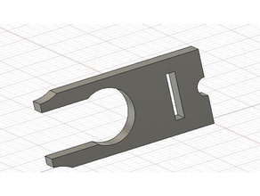 halteklammer abdampfventil peças de substituição 3d print model - Mito3D