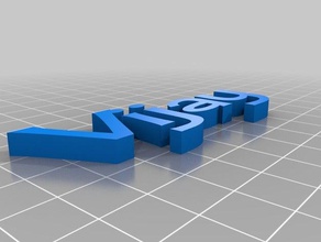 vijay personnalisé 3d print model - Mito3D