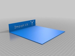 zmorph vx templates simplify3d 3d printers s3d template 3d print model - Mito3D