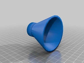 bottle funnel food & drink pour 3d print model - Mito3D