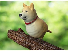dogbird La impresión en 3d de aves perro 3d print model - Mito3D