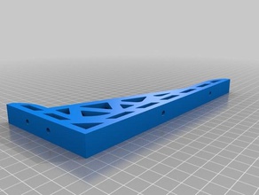 prateleira de suporte produtos para casa montagem parede na 3d print model - Mito3D