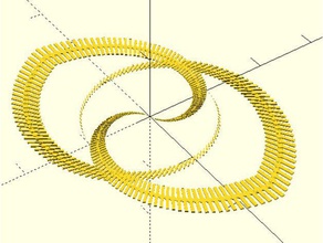 spirale customizer art mandala parametrico modello a 3d print model - Mito3D