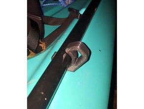 caiaque, paddle titular esporte & ao ar livre passeios de barco caiaque nylon remo 3d print model - Mito3D