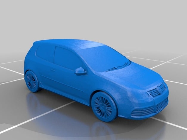 volkswagen golf v r32 vehicles 5 vw 3D print model - Mito3D