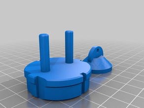 soquete de alimentação tampa da chave produtos para casa segurança 3d print model - Mito3D