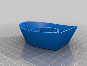 l'avocat barge extérieur et jardin avocat bateau titulaire 3d print model - Mito3D