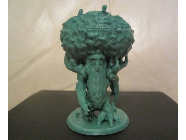 a piedi ecosistema La stampa 3d fantasia la foresta di gioco medievale da tavolo tolkien albero treeman wargame 3D print model - Mito3D