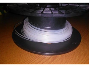 simply economy 2 piece filament spool 3d printing 3d print model - Mito3D