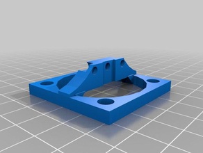 bltouch remixé mont anycubic kossel de la poulie L'imprimante 3d pièces 3d print model - Mito3D