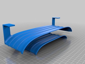 under table cable holder diy 3d print model - Mito3D