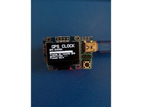 arduino neo-6m gps saati 3d yazıcılar 3d print model - Mito3D