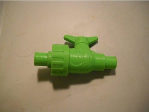 ball valve 1 2 hortum bağlantıları remix açık ve bahçe 3d print model - Mito3D