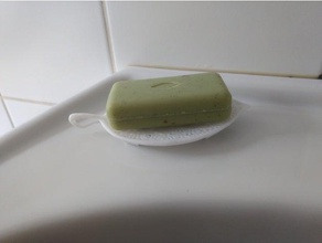 Blatt Seifenschale Bad Gericht Seife soap-tray 3d print model - Mito3D