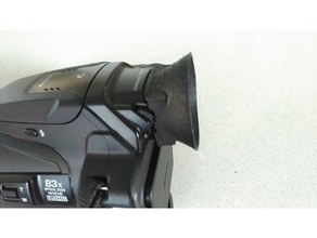 nikon p900 Augenmuschel Kamera 3d print model - Mito3D