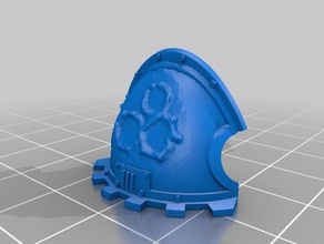 nurgle armigero spalliera modello di robot 3d print model - Mito3D