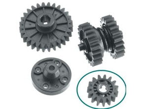 replacement pinion gear rc wheely truck r c vehicles gearbox 3d print model - Mito3D