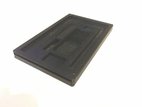 hacker pass case v1 - no supports 3d print model - Mito3D