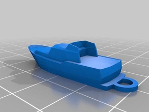 tekne Anahtarlık 3d print model - Mito3D
