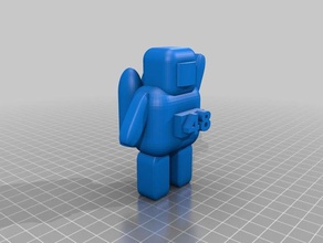astronot L'impression 3d 3d print model - Mito3D
