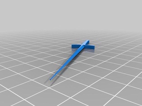 langes Schwert Spielzeug & Spiele 3d print model - Mito3D
