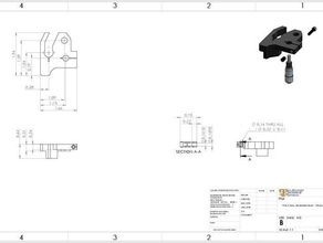 taz 5 - mitutoyo 148-202 montieren 3d Drucker Zubehör lulzbot taz5 3d print model - Mito3D