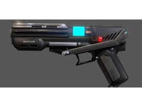 republic commando pistol holster toys & games starwars star wars 3d print model - Mito3D