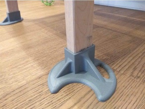 ikea step stool stability feet household 3d print model - Mito3D